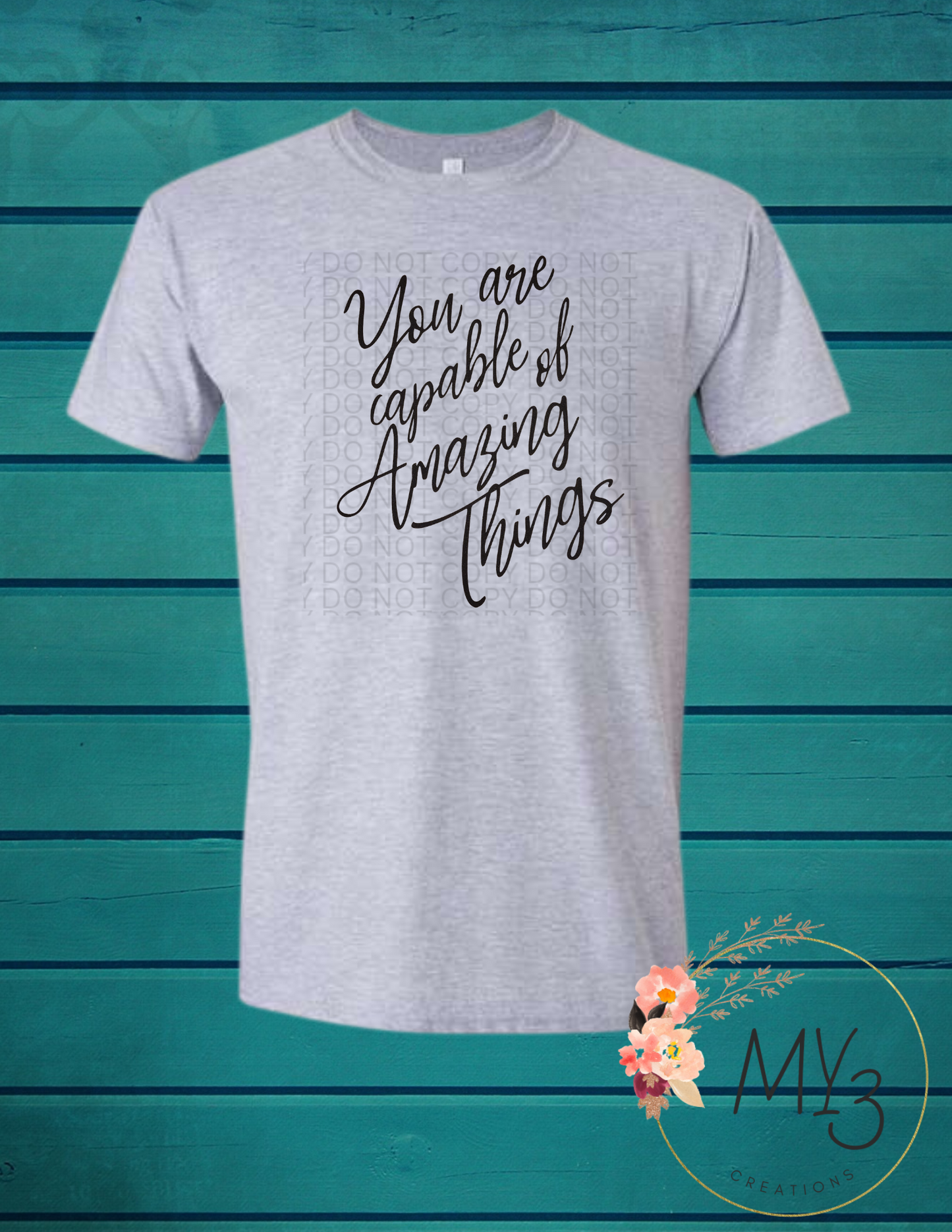 You are capable of amazing things!